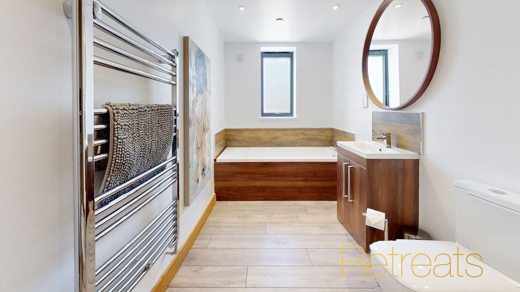 First Floor Bathroom at Abersoch Holiday House
